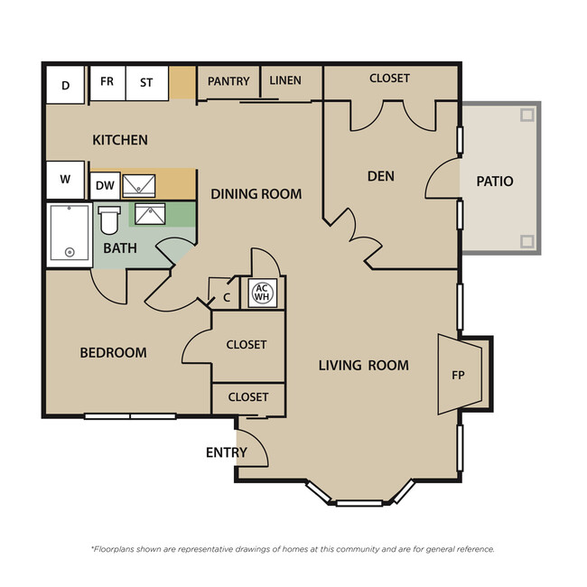 Floorplan - The Trails at Dominion Park