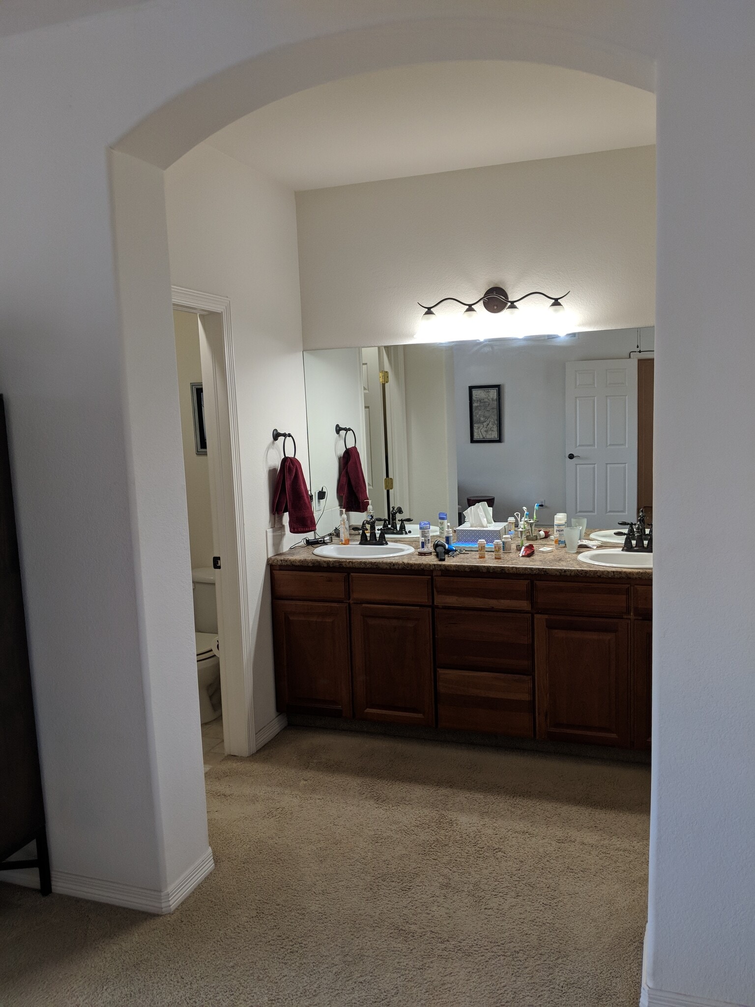 Main Master Bedroom bath - 4545 S. Monaco St. Unit 127