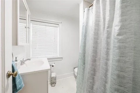 Upstairs Bathroom - 74 Pleasant St