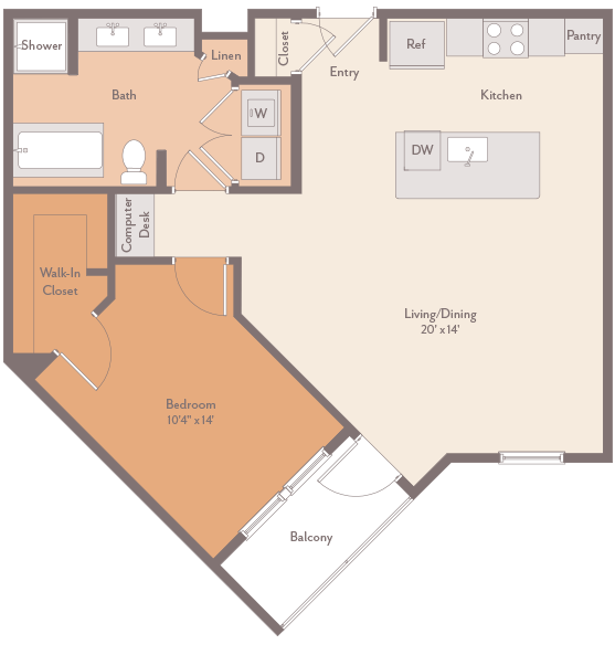 Floorplan - Olympus at Memorial