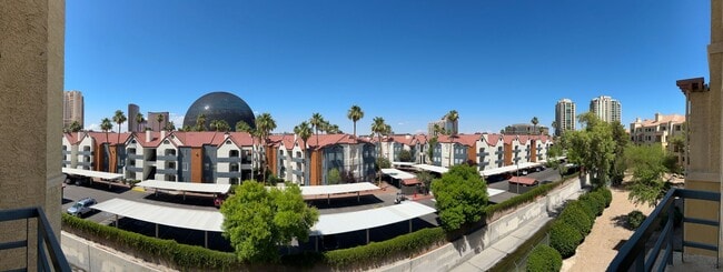 Primary Photo - Beautiful, partially furnished 1 bedroom with a view of the Sphere!