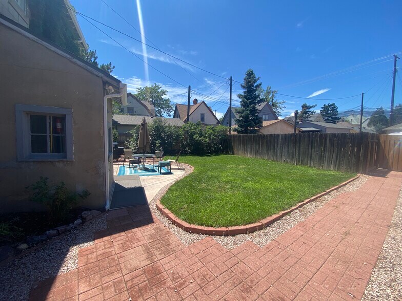 Fenced backyard - 1112 N Wahsatch Ave