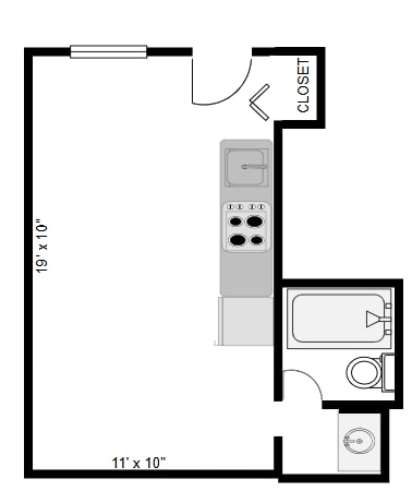 Floorplan - Broadview Apartments