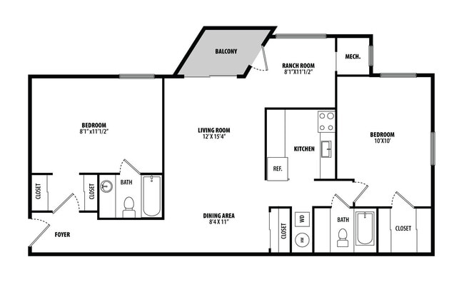 Floorplan - Centre at Silver Spring