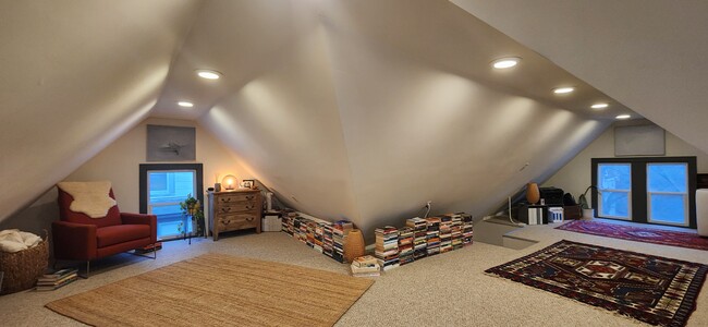 Awesome bonus attic! Makes a great home office. - 1023 28th Ave NE