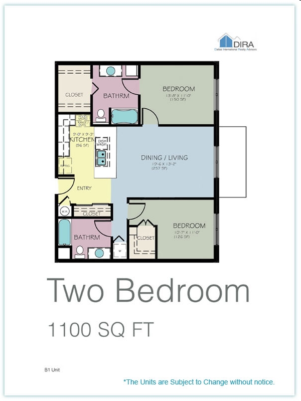 2BR/2BA - Trinity Mills Condominium