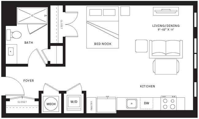 Floorplan - St Albans Lofts Residential