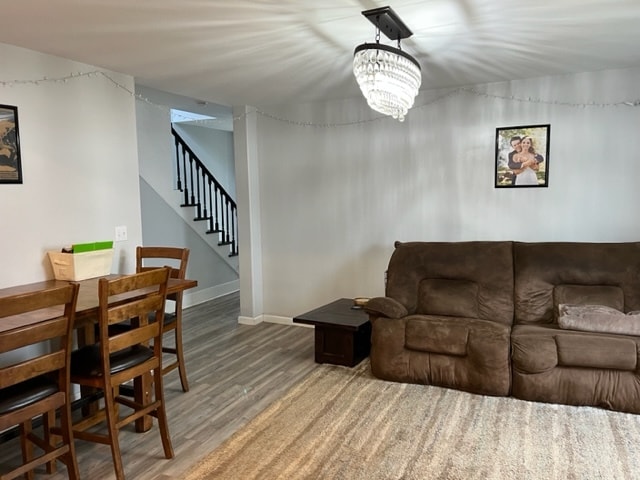 Living room - 803 Grove St