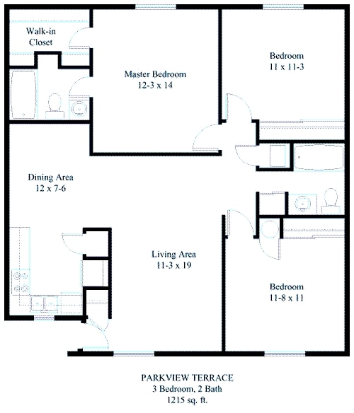 3BR/2BA - Lakeside Villas