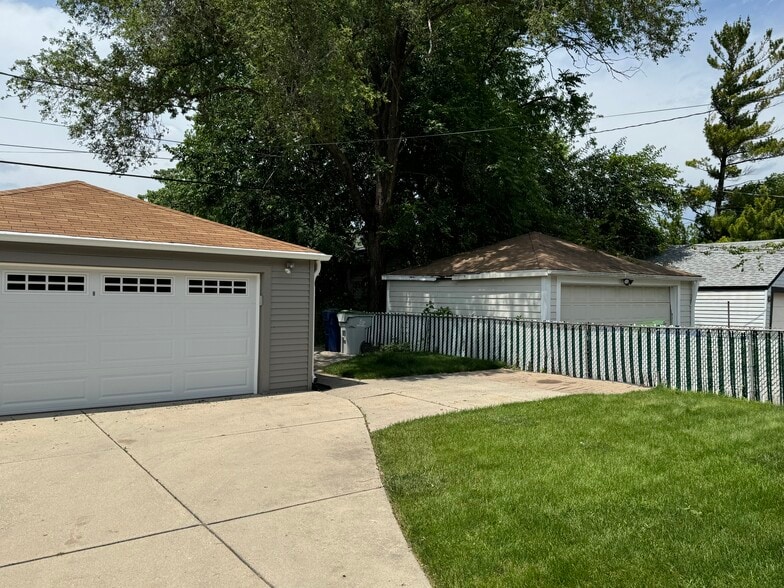 Back yard and garage - 143 N 63rd St