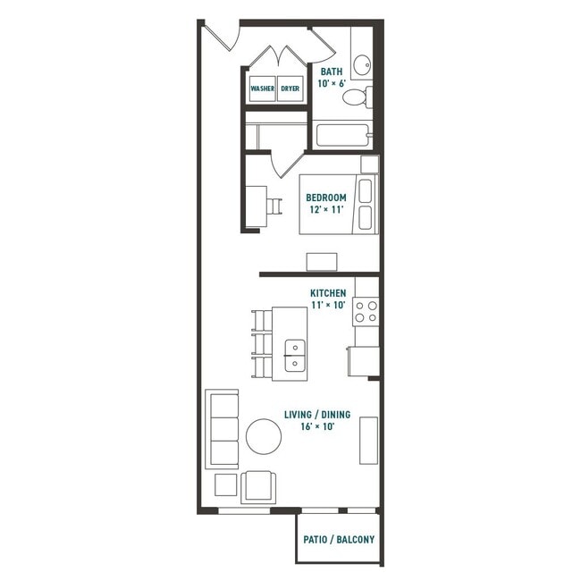 Kepler 1x1 675 - Northside Apartments