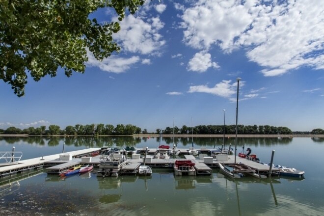 Community marina area - 5835 S Harlan St