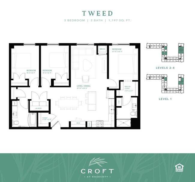 Floorplan - Croft at Rosecott