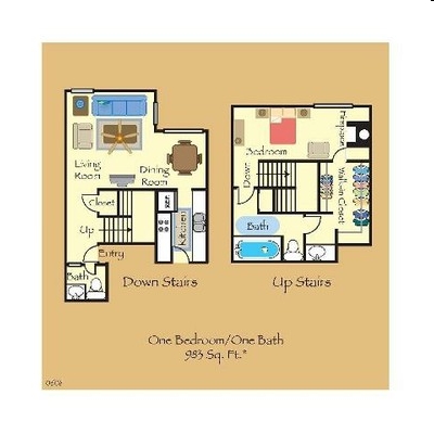1BR/1BA - STATION 121 at Town Center