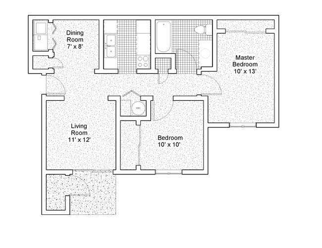 2BR/1BA - Cedar Run