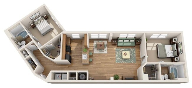 Floorplan - Summerfield At Morgan Metro Apartments