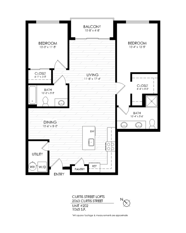 Floorplan - Curtis Street Lofts