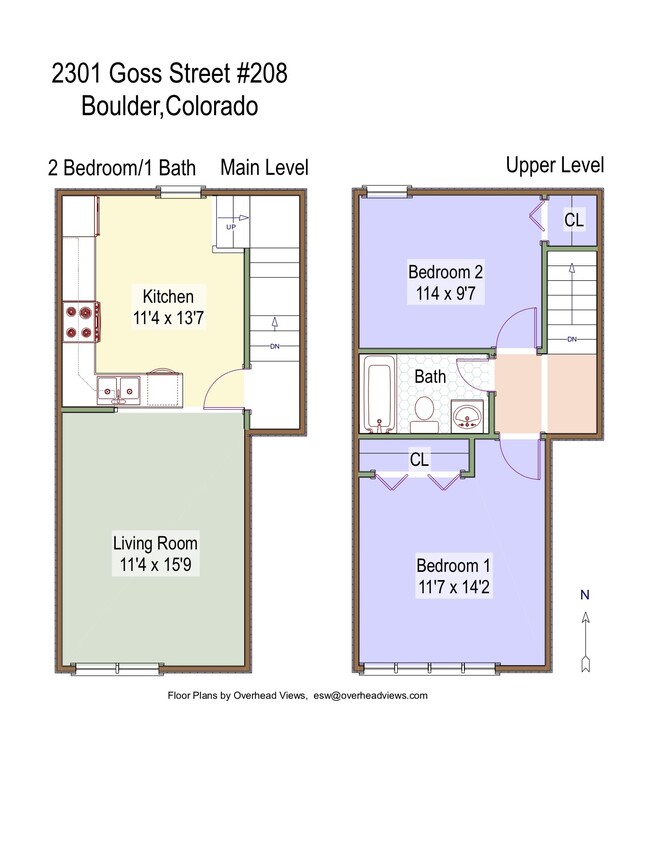 Floorplan - 2301 Goss St