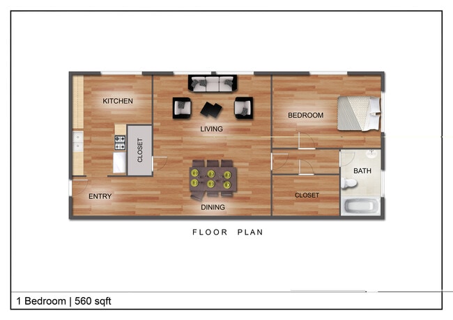 Floorplan - Yale Apartments