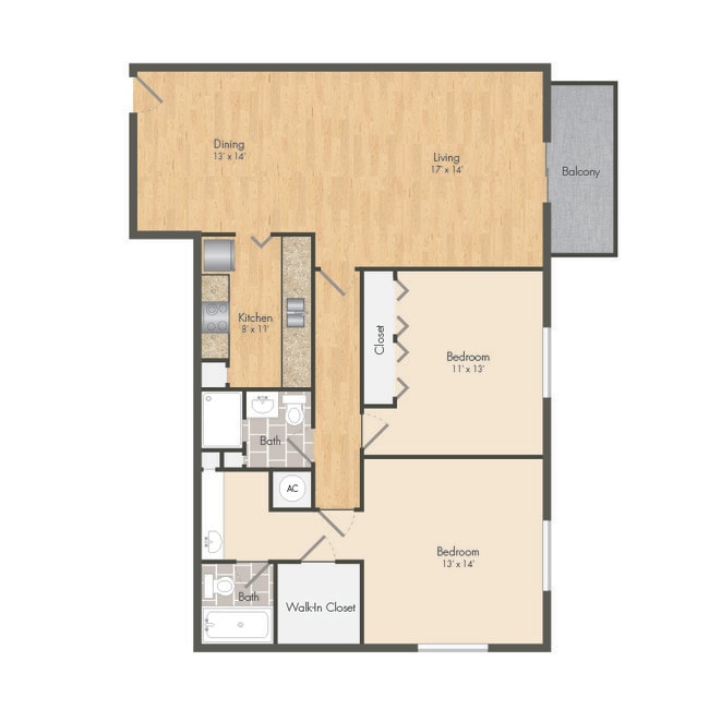 Floorplan - The Beverly