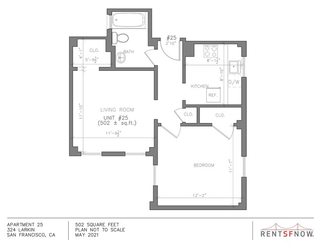 Floorplan - 324 Larkin