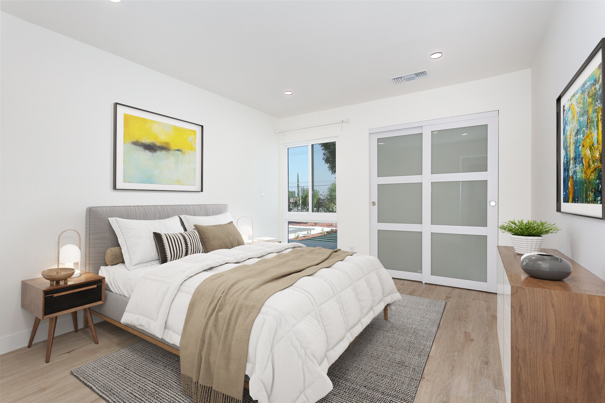 Bedroom #2 (Photo is Virtually Staged) - 6419 Valley Circle Ter