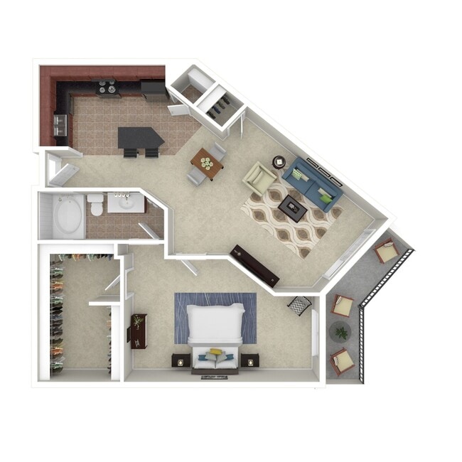 Floorplan - Ashley Square at SouthPark