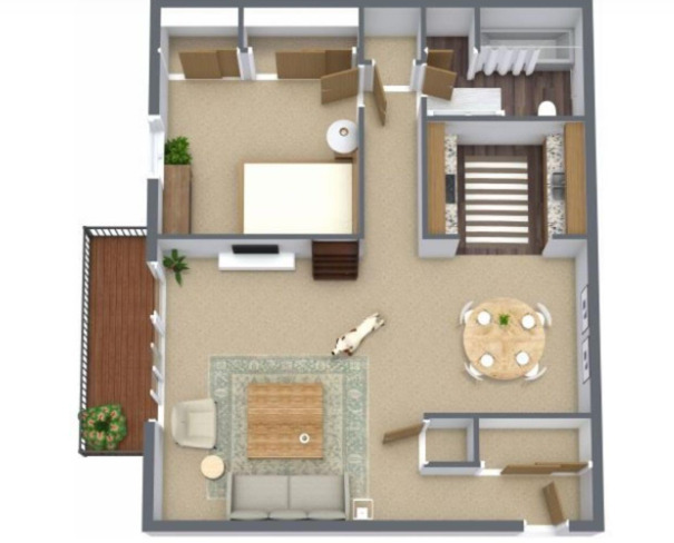 Sunliner Floor plan - Fairlane at Aksarben