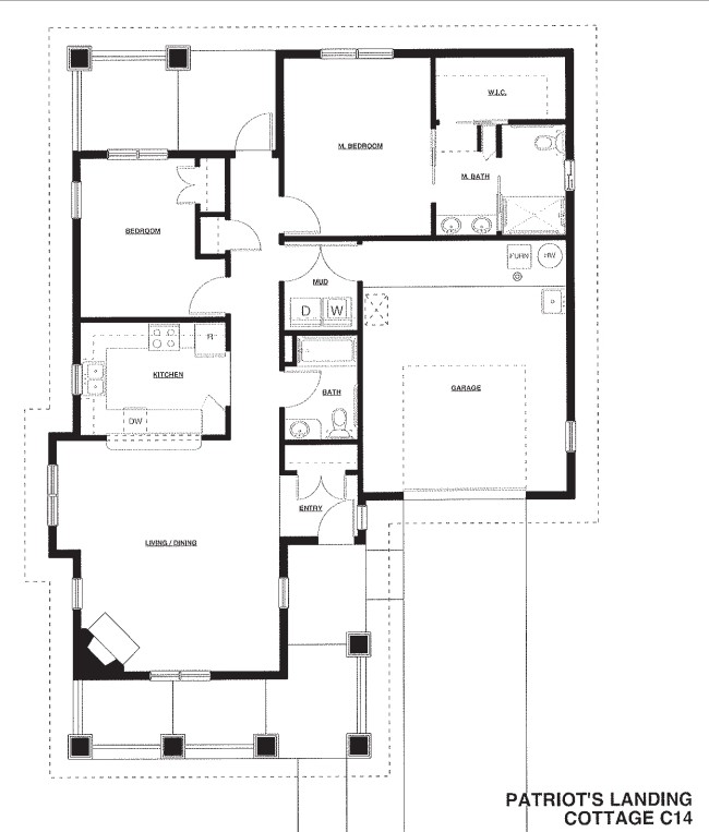 Cottage C14 - Patriots Landing Independent/Assisted Living