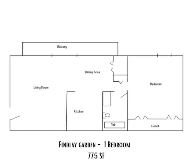Floorplan - Findlay Garden