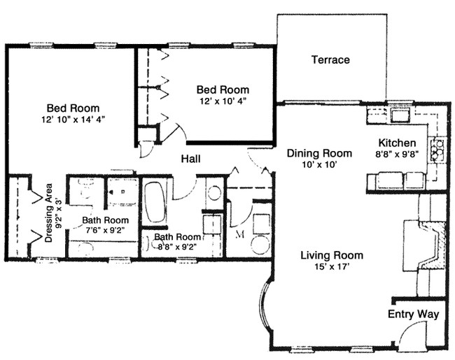 2BR/2BA - Rossmoor Adult Community