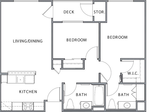 Floorplan - Burbank Senior Artists Colony