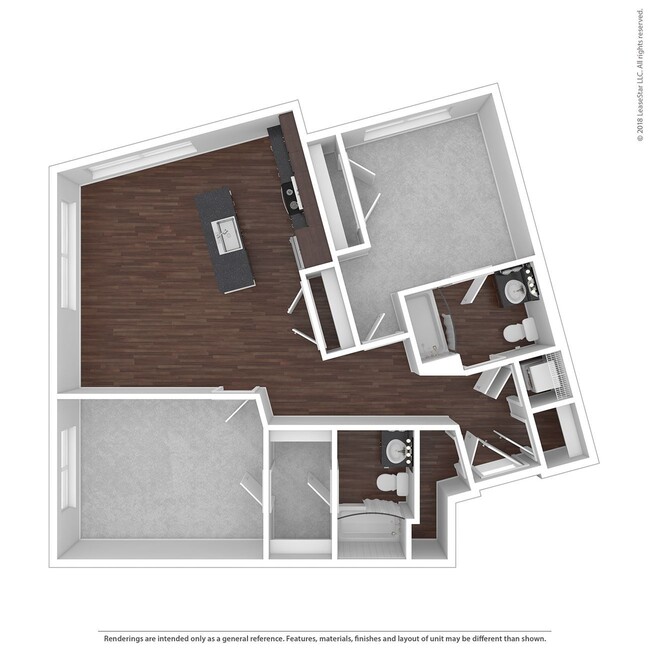 Floorplan - Studio 3807