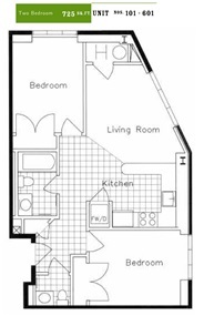 Floorplan - Ten Florence at Central Place