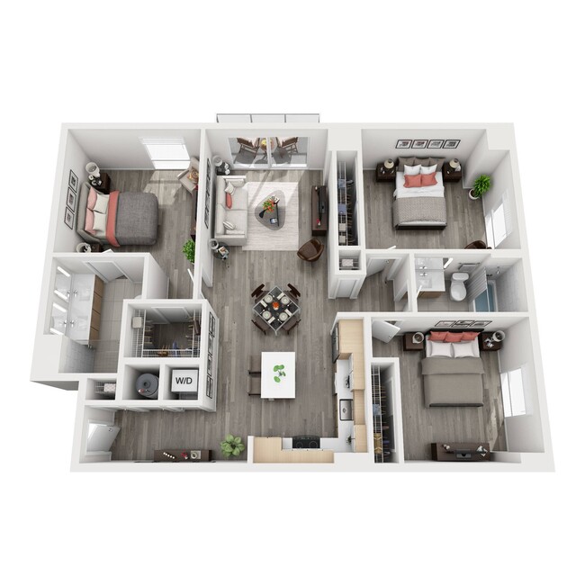 Motion at Dadeland C2 Floor Plan - Motion at Dadeland