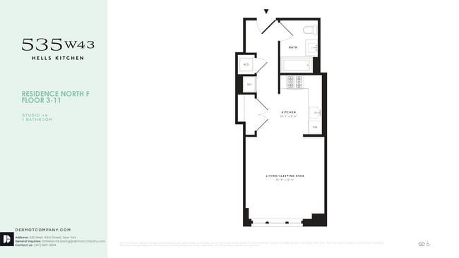 Floorplan - 535 W 43rd Street