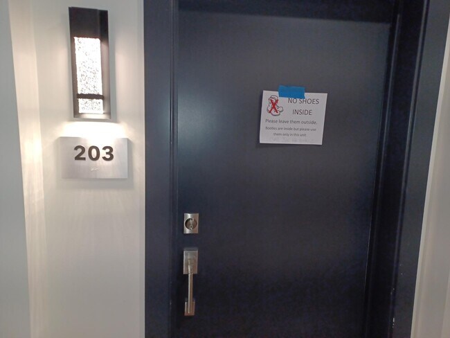 Entry to CONDO 203 - 441 S Ashley St