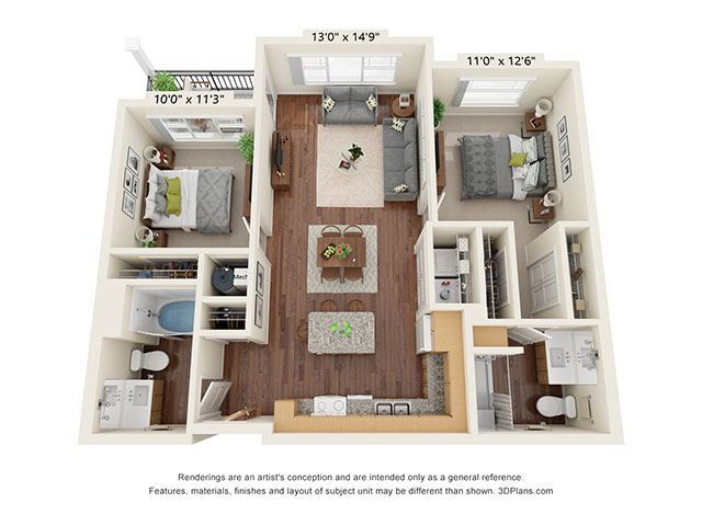 Floorplan - Covington Crossings 55+ Senior Living