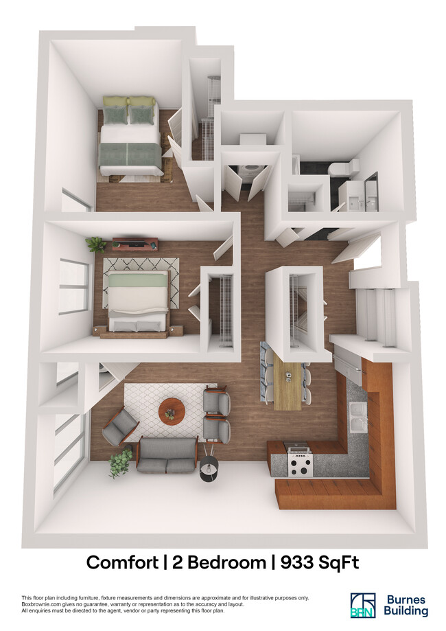 Floorplan - The Burnes Building