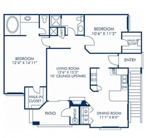 Floorplan - Vintage Pointe