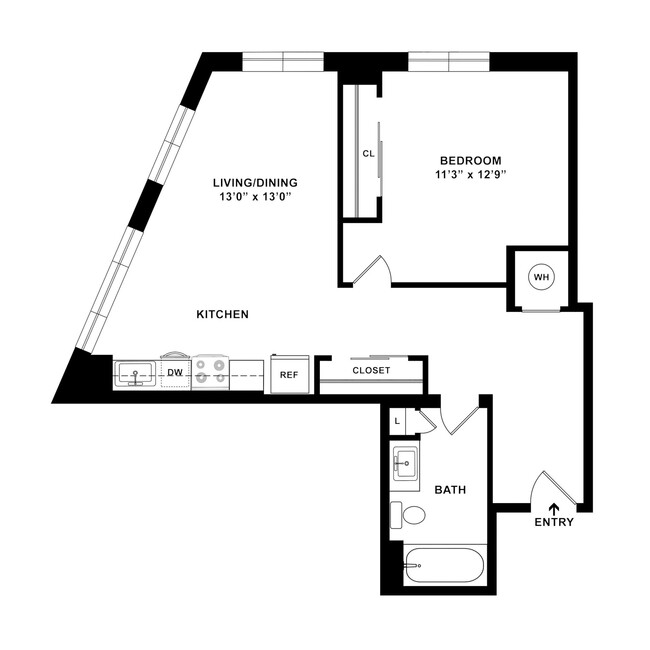 Floorplan - Entwine Apartments