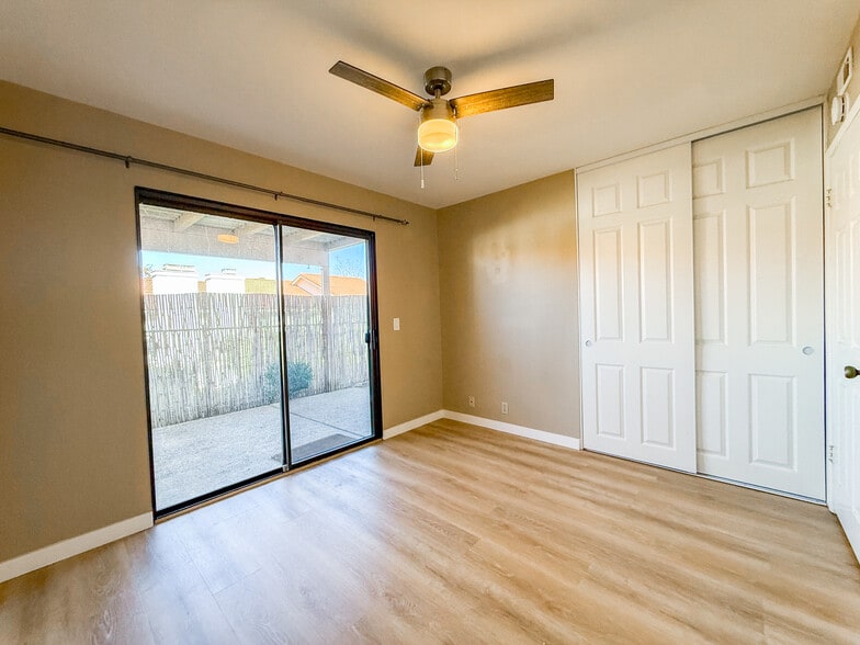 Large, second bedroom. Slider leads to patio - 3086 Corte Trabuco