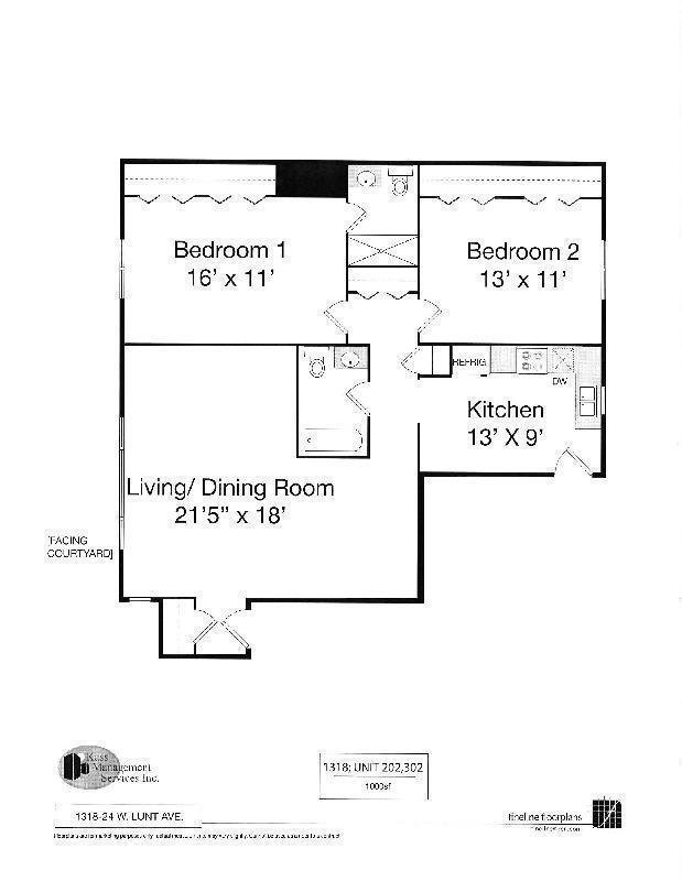 Building Photo - Large 2 bed, 2 bath, water heat and gas In...