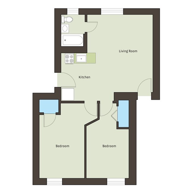 Floorplan - 4721 S. Ellis Avenue