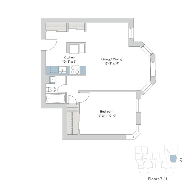 Floorplan - Montclair on the Park