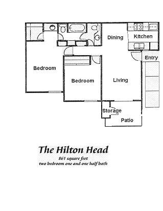 The Hilton Head - The Greens Apartments