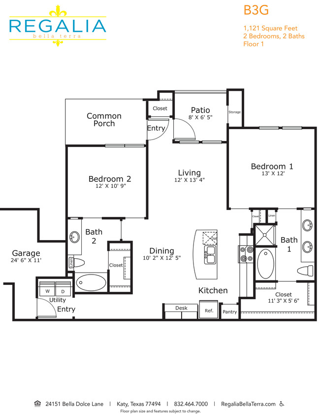 Floorplan - Regalia Bella Terra