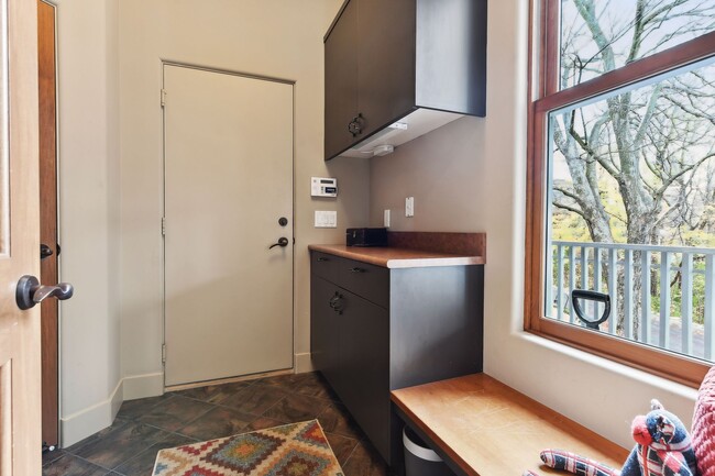 Enter seamlessly from the garage into the mudroom - 745 Rice St E