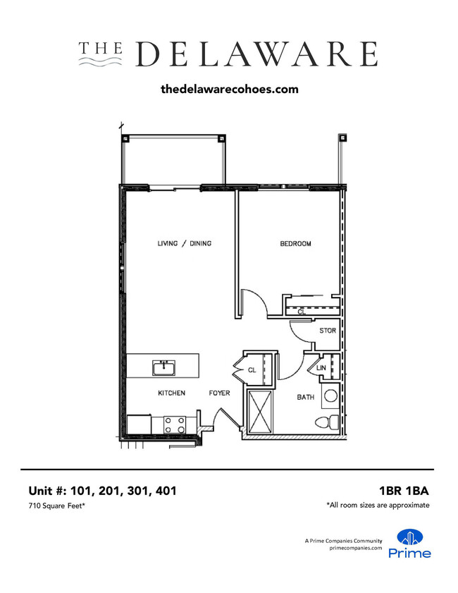 Floorplan - The Delaware