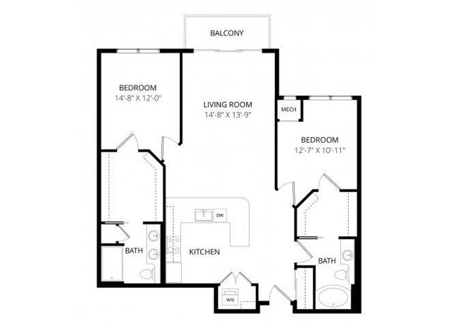 Floorplan - 4800 Excelsior